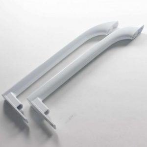 5304506469 Frigidaire Refrigerator Door Handles, White - Set of 2