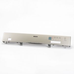 00475225 Bosch Dishwasher Facia Panel, Stainless Steel