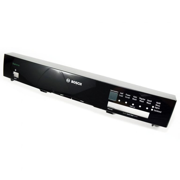 bosch dishwasher panel facia