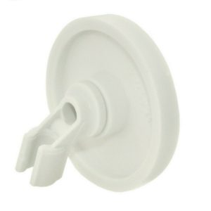 5300809640 Frigidaire Dishwasher Lower Dishrack Wheel and Bracket Assembly