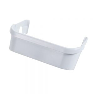 240351601 Frigidaire Refrigerator Freezer Door Shelf Bin, White
