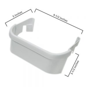 240359001 Frigidaire Refrigerator Door Shelf Bin - White