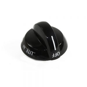 316220009 Frigidaire Range Top Burner Valve Knob, Black