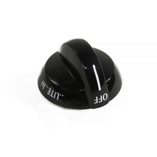 316220009 Frigidaire Range Top Burner Valve Knob, Black Appliance