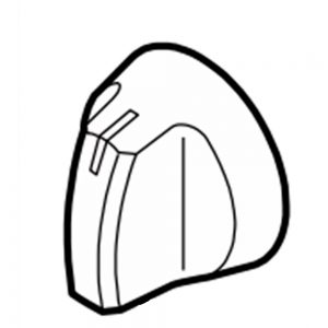 Frigidaire 5304507386 KNOB,TOP VALVE,BLACK