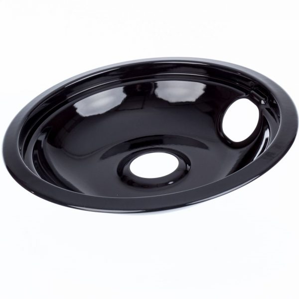 A316222301 Frigidaire Stove 8" Porcelain Drip Pan Black Appliance