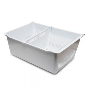 AJP73594401 LG Refrigerator Freezer Crisper Drawer Basket Assembly
