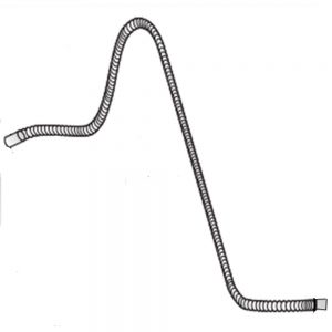 DD67-00116A Samsung Dishwasher Drain Out Hose