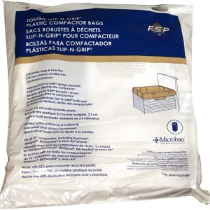 W10165295RP 15" White Whirlpool Compactor Bags