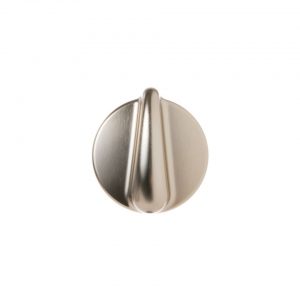 WS01L05757 GE Range Burner Control Knob, Stainless