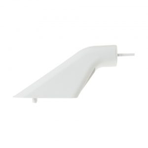 WS01L07172 GE Range Oven Door Handle End Cap, White