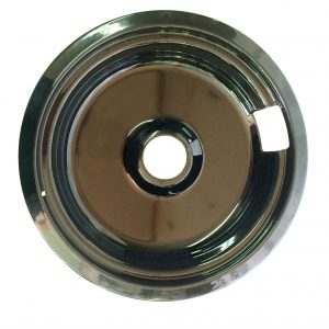 GE WG02A00675 8" RING PAN BLACK PORCELAIN