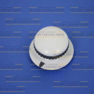WP37001184 Whirlpool Dryer Timer Knob - White