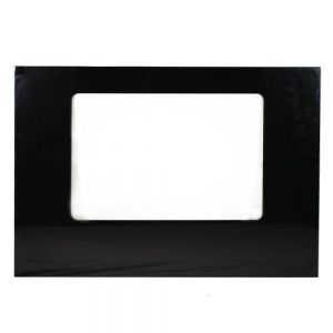 WPW10118455 Whirlpool Stove Outer Door Glass - Black