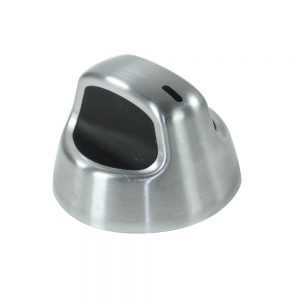 WPW10160371 Whirlpool Stove Burner Control Knob - Stainless