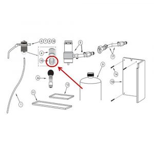 Dacor 108508 Gasket Nut, DYWS4