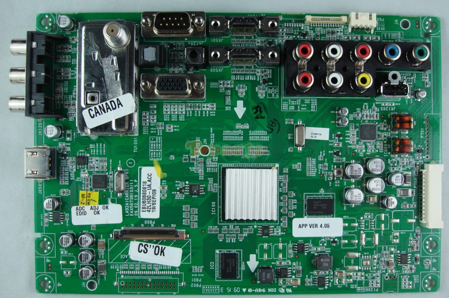 EBU60680818 LG BPR Total Assembly