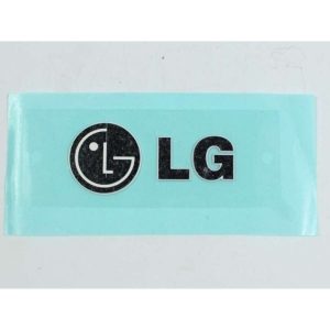 MFT62346501 LG Refrigerator Name Plate