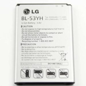 EAC62378702 LG Rechargeable Battery (Lithium Ion)