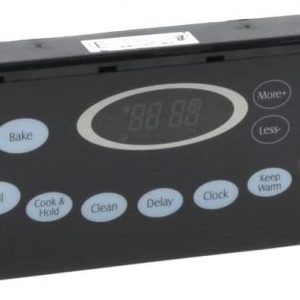 Whirlpool 5701M760-60 CLOCK/OVERLAY KT,M1 BLK MAYT