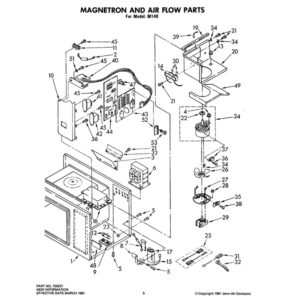Dacor 701093 EXHAUST DUCT KIT, RH