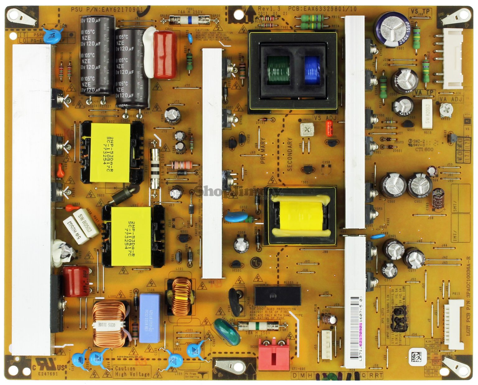 EAY62170901 LG Switch Mode Power Supply AC/DC