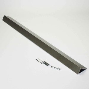 W10113901A Whirlpool Stove Slide-In Rear Filler Kit - Stainless Steel