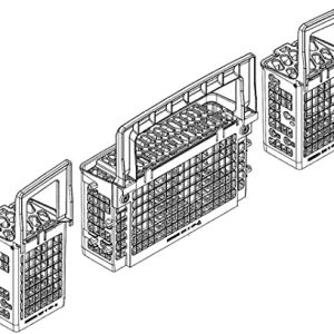 GE WG04L03652 CUTLERY BASKET