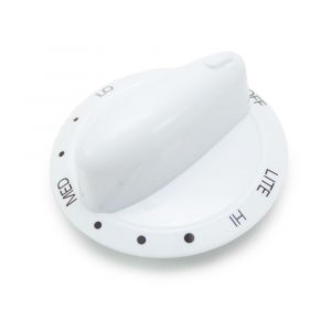 Whirlpool WP74009775 KNOB WHT