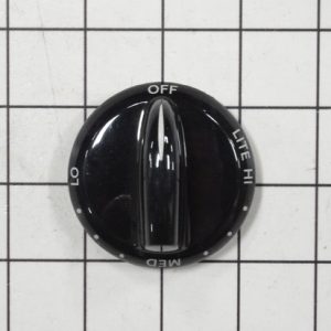 Whirlpool WP77001251 KNOB BLK