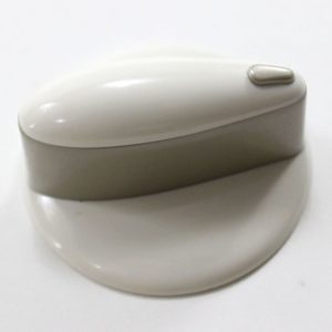 Whirlpool 74008946 KNOB, BISQUE/CHROME