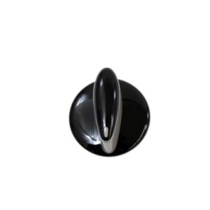 Whirlpool 74008948 KNOB, BLACK/CHROME