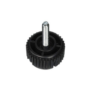 DA61-00805F Samsung Refrigerator Front Foot, Black