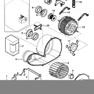 DC61-01328A Samsung Dryer Belt Holder