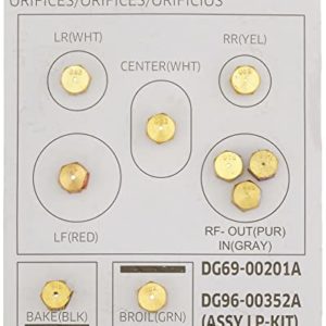 DG96-00352A Samsung Range Oven LP Conversion Kit Assembly