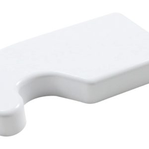 Whirlpool W10331560A COVER, WHITE RIGHT HINGE