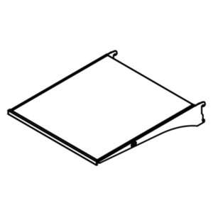 Whirlpool W11026424 SHELF-GLAS