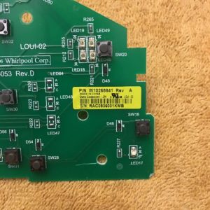 Whirlpool WPW10268841 CNTRL-ELEC