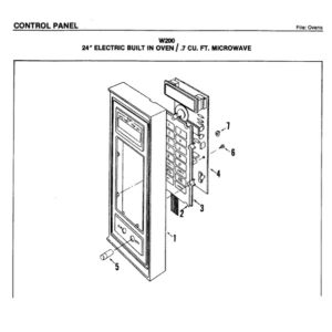 Dacor 701199 DOOR LINER KIT, ED/ID30