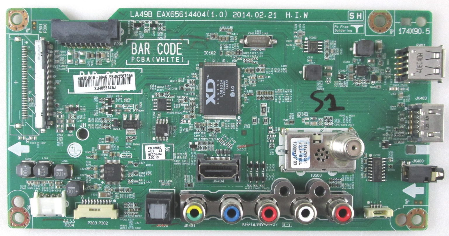 EBU62587959 LG BPR Total Assembly