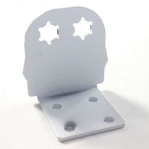 Whirlpool W10490811 BOTTOM HINGE-WHITE ECT