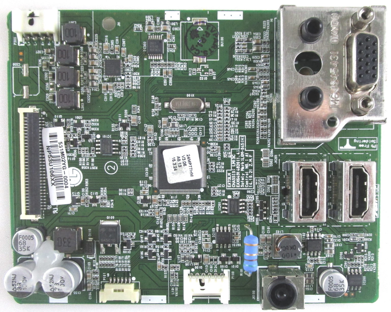 EBU63023803 LG BPR Total Assembly